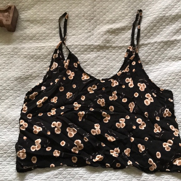 Floral crop top - Picture 1 of 2